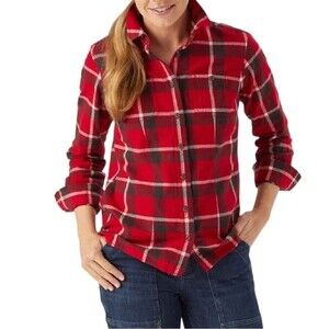Duluth Women's Free Swingin' Flannel Shirt Size XS